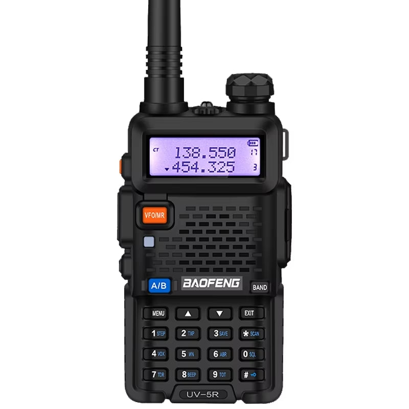 Baofeng Walkie Talkie UV 5R Radio de Dos Vías de Banda Dual