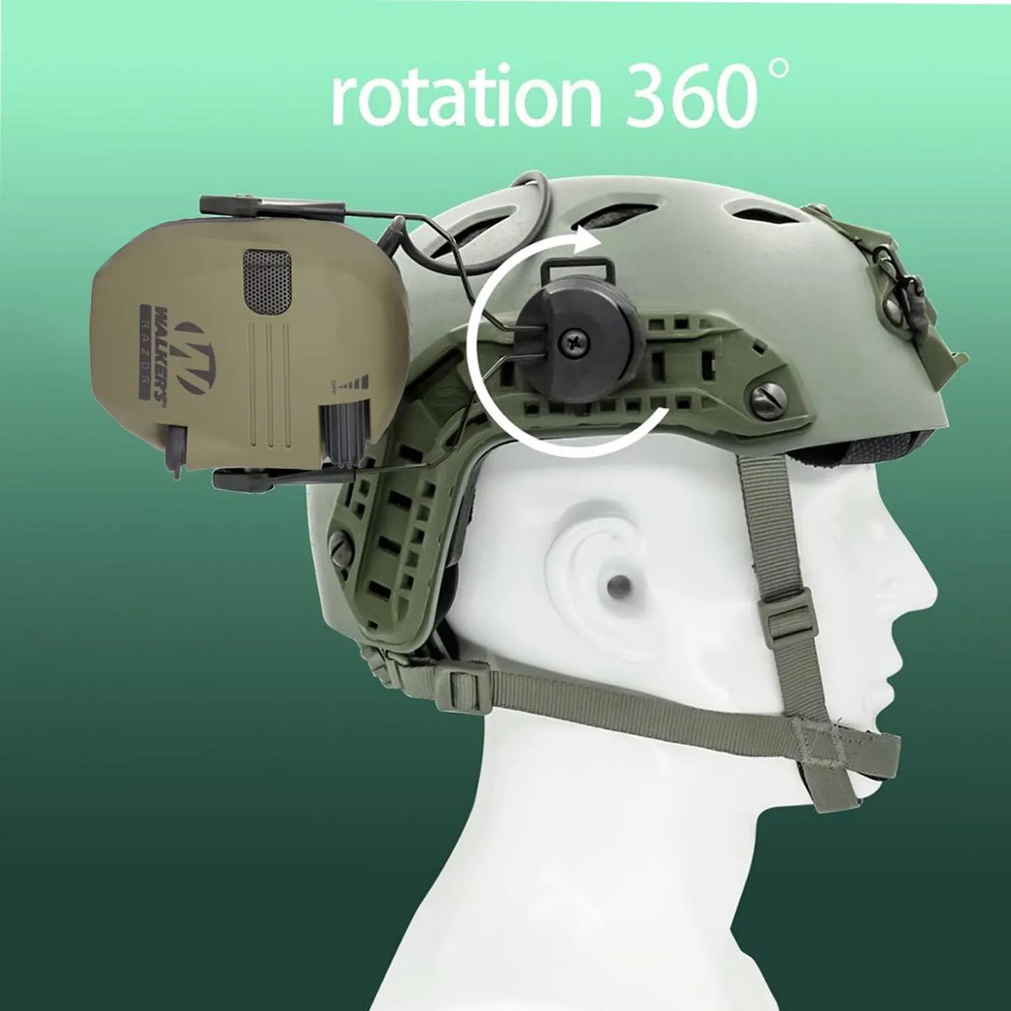 Auriculares tácticos con reducción de sonido