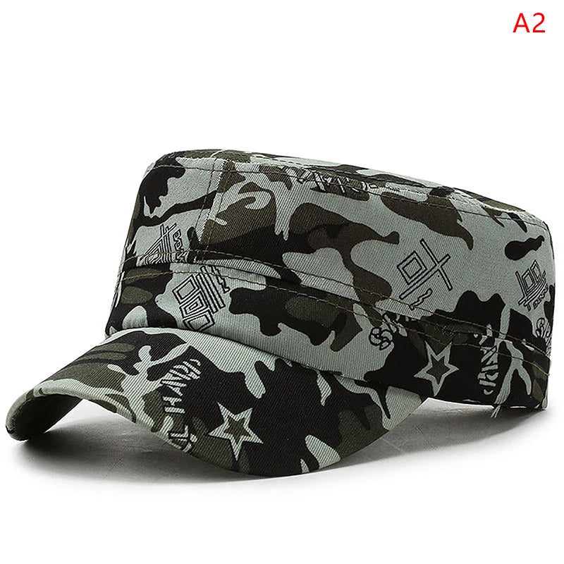 Equipamiento militar airsoft, gorra con camuflaje urbano gris y negro, ideal para partidas de combate en entorno urbano