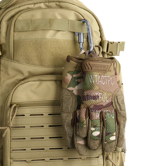 Guante táctico de camuflaje para airsoft, fácil de transportar, complemento para el equipamiento militar en terreno