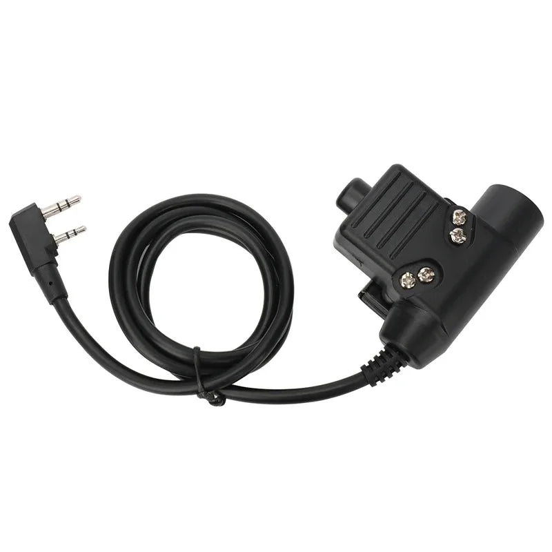Adaptador de Cable PTT con conector para auriculares